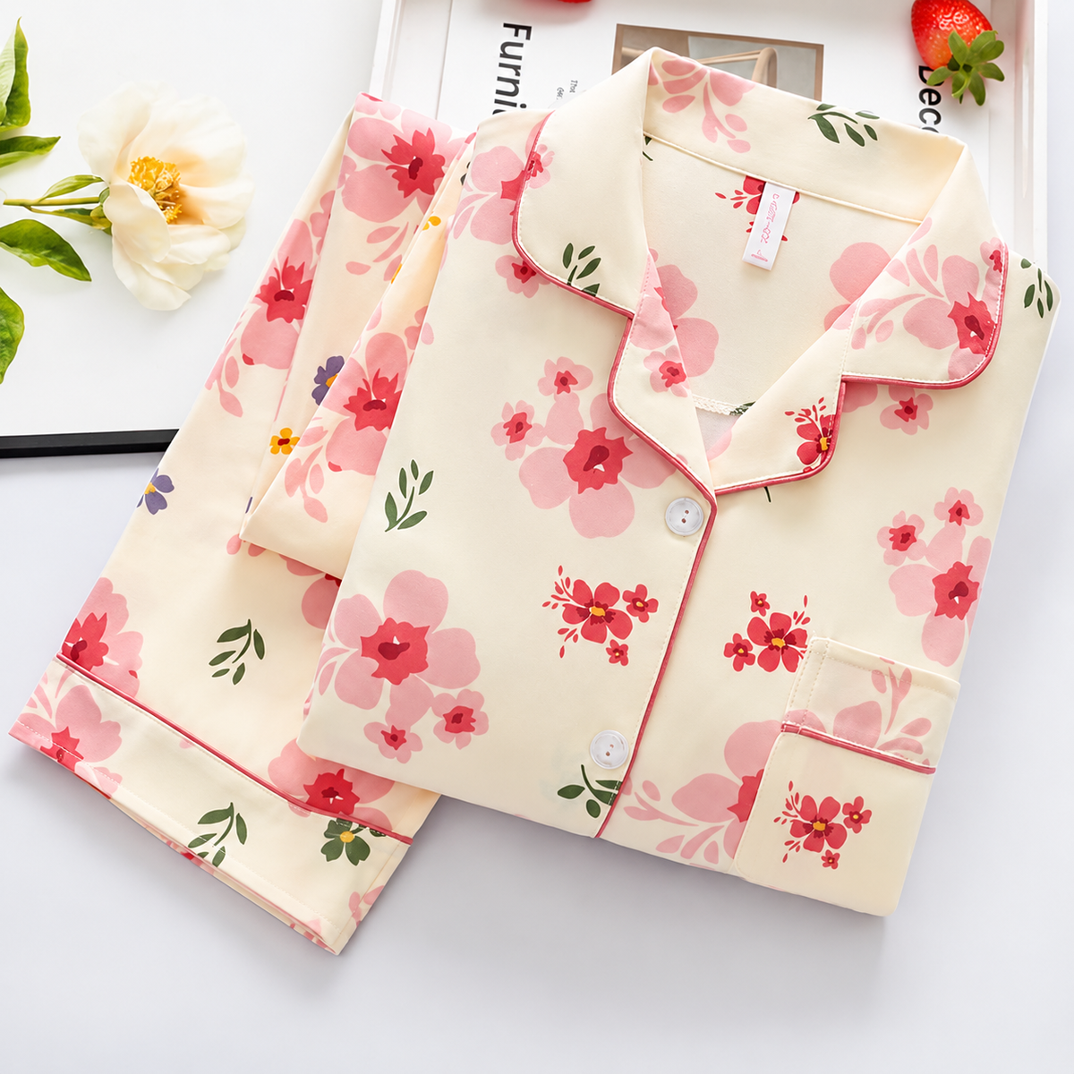 Blossom Dream Floral Pajama Set 🌸